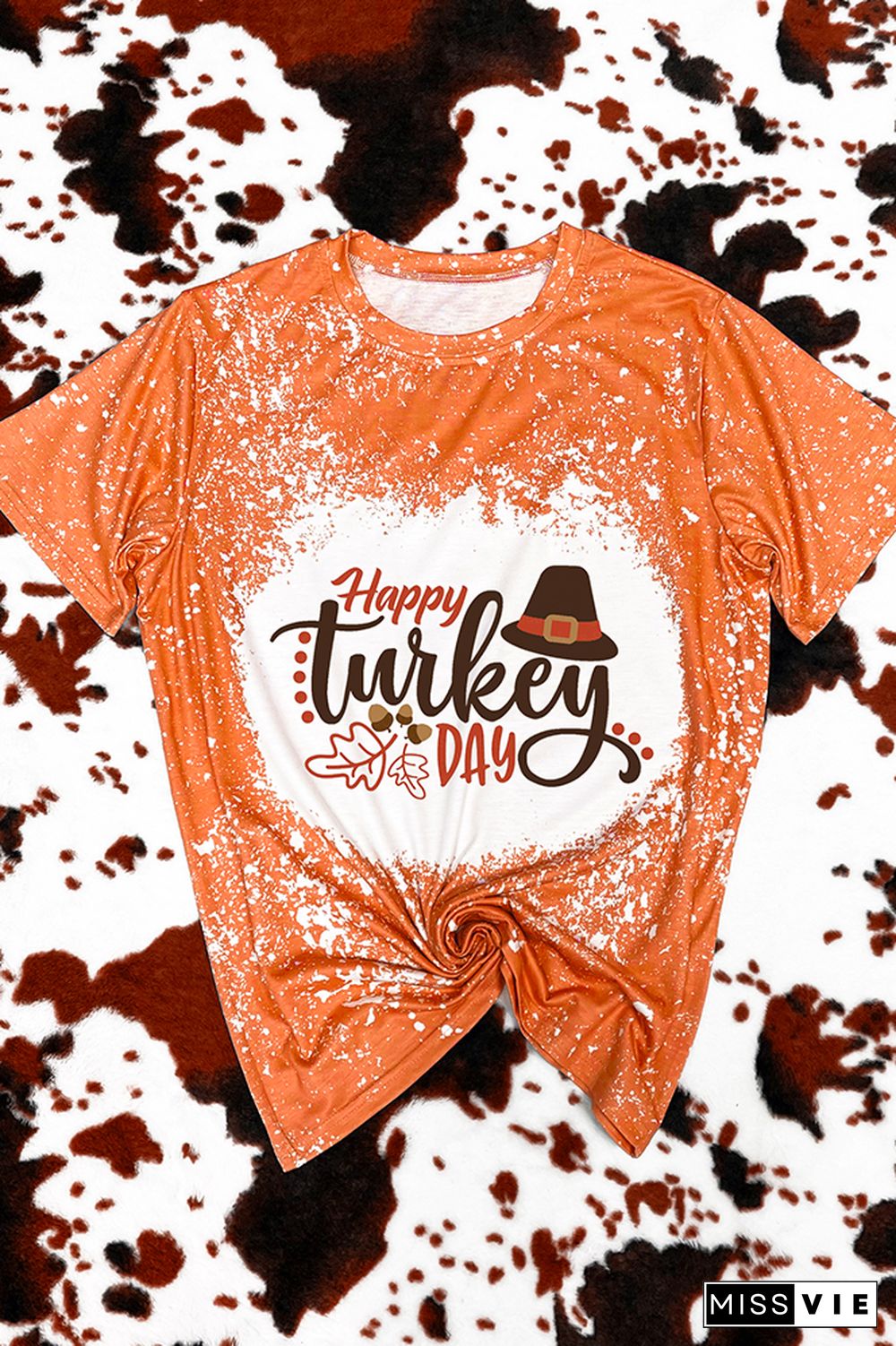 Fall Halloween Pumpkin Thanksgiving Graphic Tee Wholesale