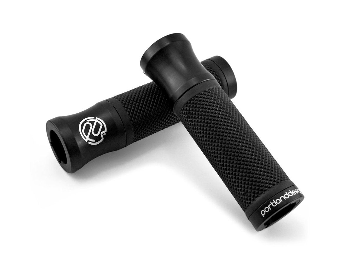 PDW Speed Metal Lock-On Grips - Anodized Black