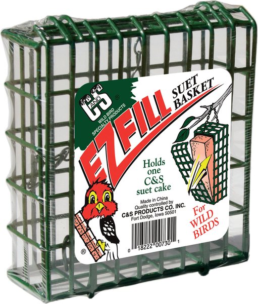 CandS Ez Fill Suet Basket Wild Bird Feeder