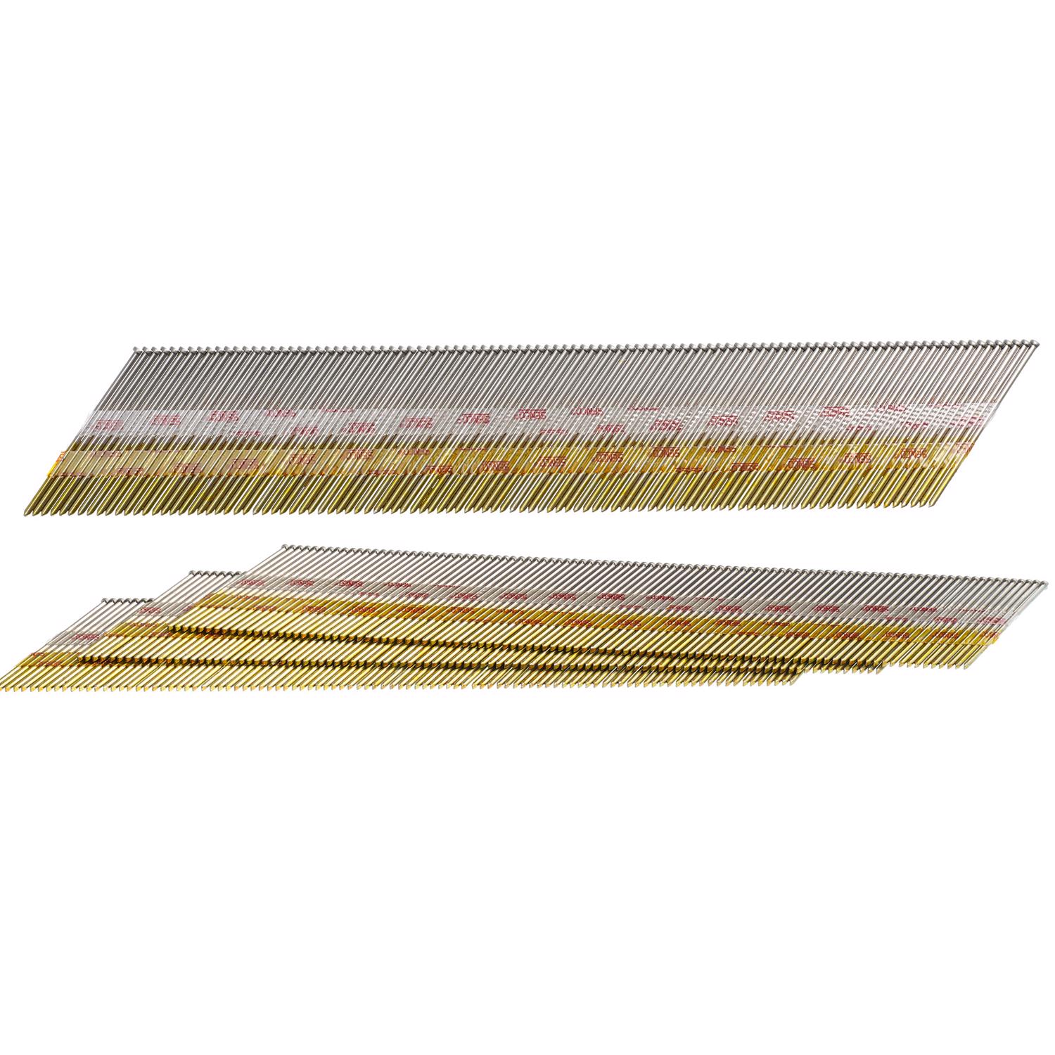 Senco 2 in. 15 Ga. Angled Strip Stainless Steel Finish Nails 34 deg 2，000 pk