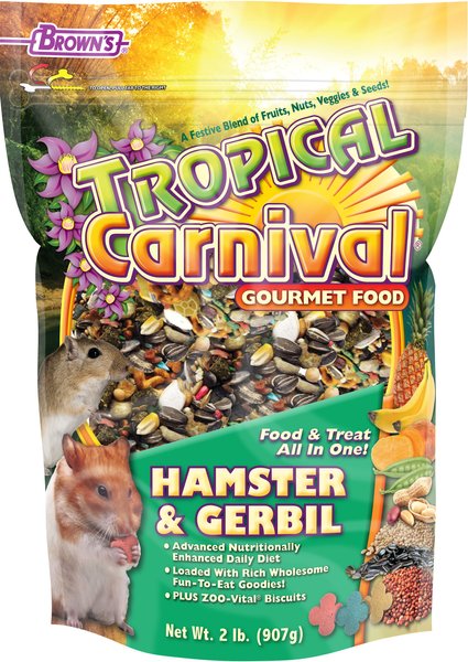 Brown's Tropical Carnival Gerbil and Hamster Food