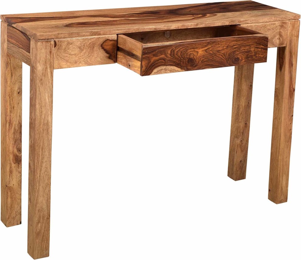 Idris Console Table   Rustic   Console Tables   by HedgeApple  Houzz