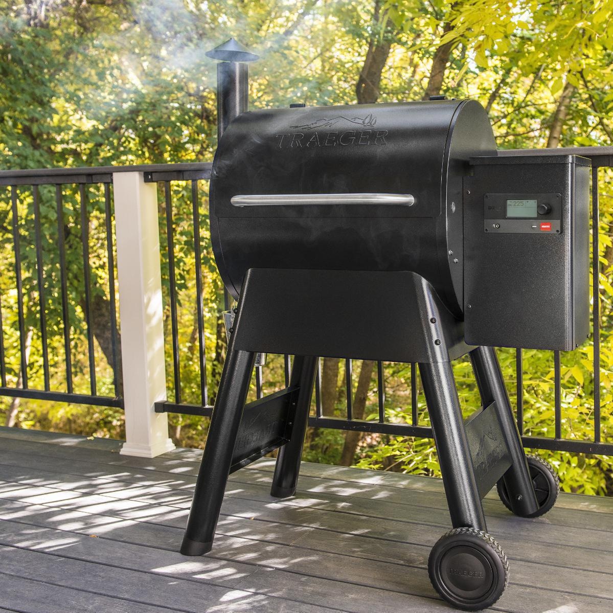 Traeger Pro 575 Wi-Fi Controlled Wood Pellet Grill W/ WiFIRE