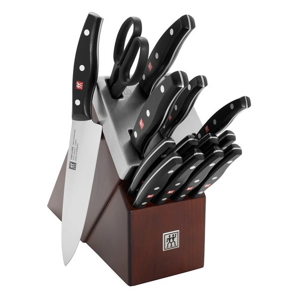 ZWILLING TWIN Signature 15-pc Self-Sharpening Knife Block Set