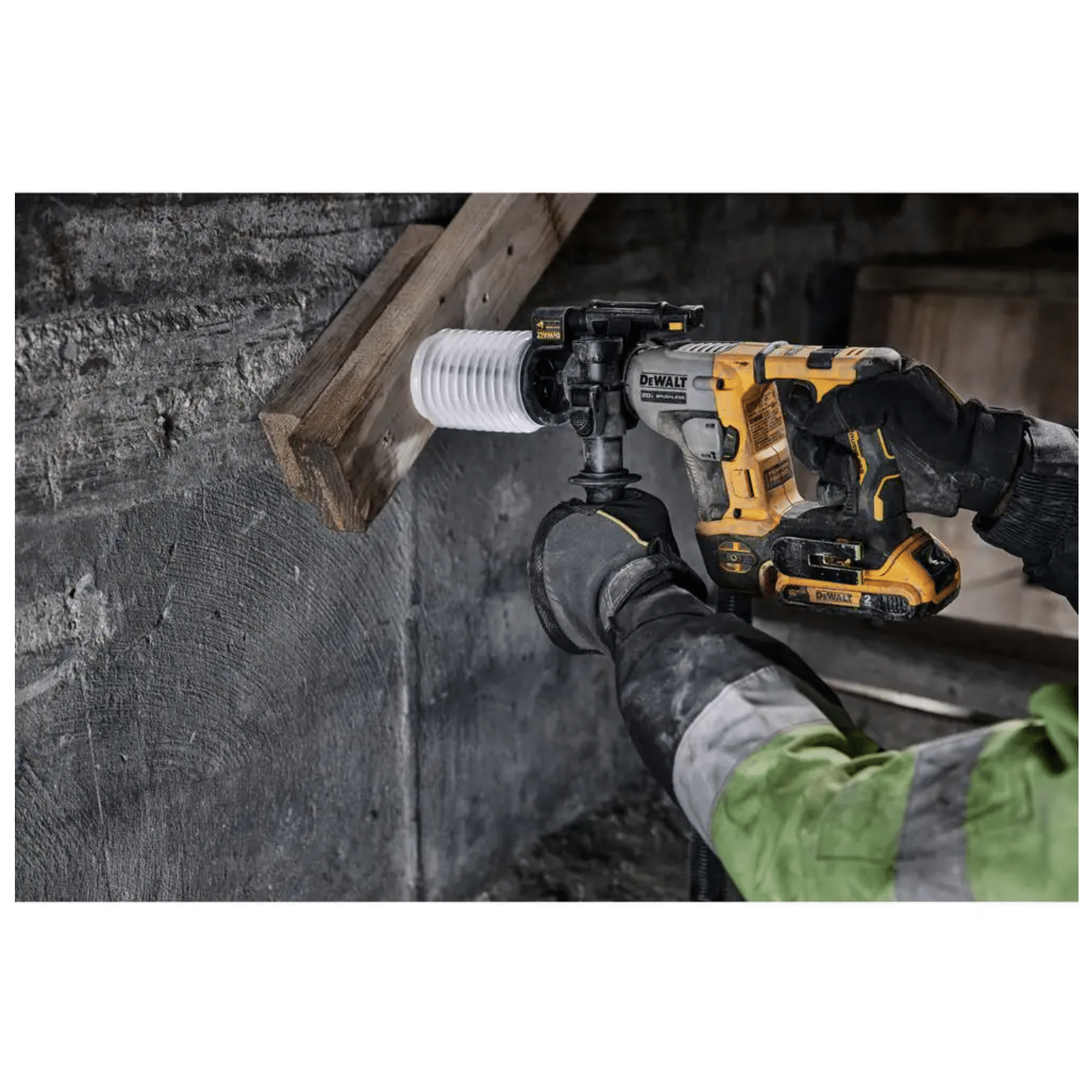 Dewalt Atomic 20-Volt Max Cordless Brushless Ultra-Compact 5/8 in. SDS + Hammer Drill， Tool-Only (DCH172B)