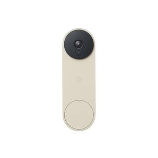 Google Nest Doorbell (Wired 2nd Gen) - Linen GA03695-US