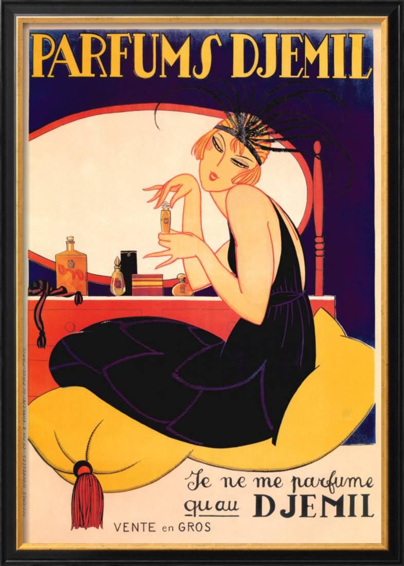 Parfums Djemil Framed Art Print Wall Art 20and#215;28 Sold by Art.Com