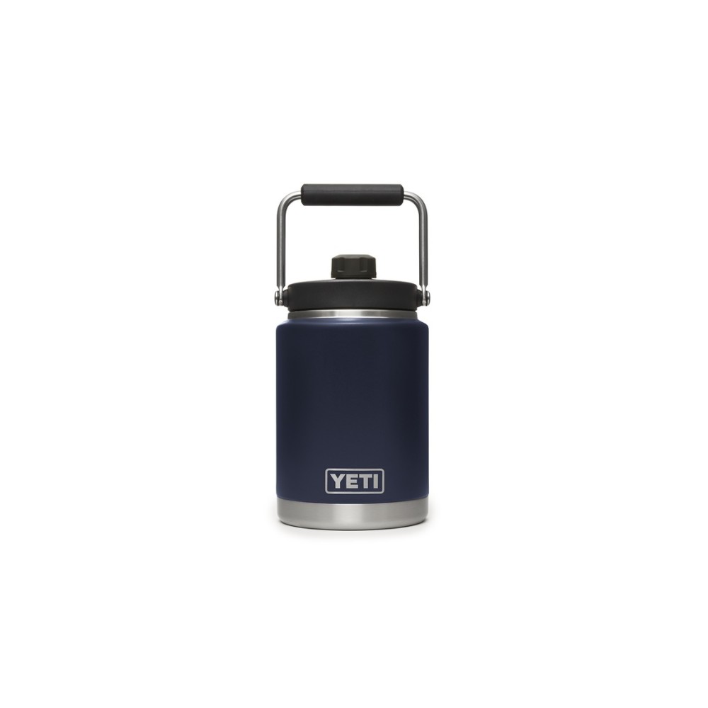 Yeti Rambler Half Gallon Jug  Navy Blue