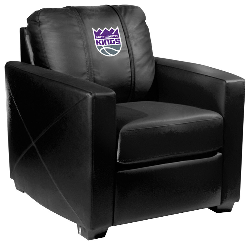 Sacramento Kings Stationary Club Chair Commercial Grade Fabric   Contemporary   Armchairs And Accent Chairs   by DreamSeats LLC  Houzz