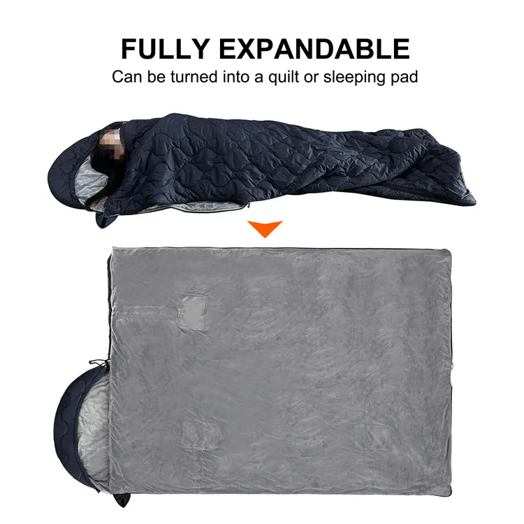 Mydays Tech Lightweight Portable Waterproof Comfort Temperature Electric Heated Sleeping Bag Perfect for Adults Camping Hiking