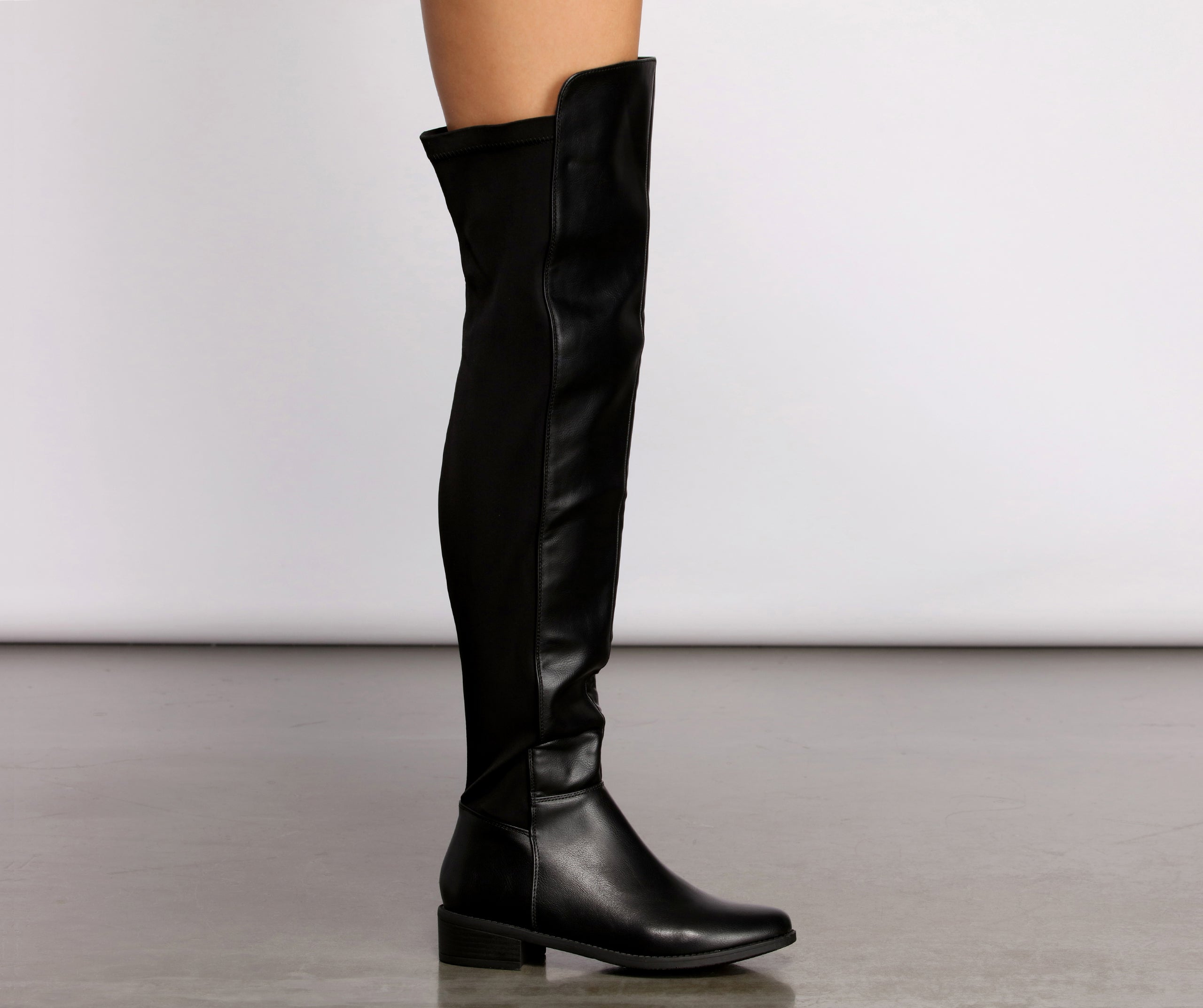 Chic And Sleek Over The Knee Boots