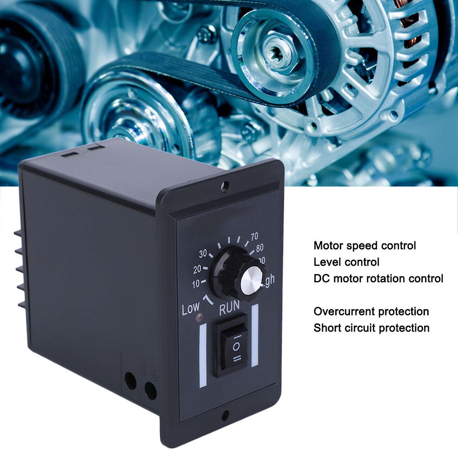 Motor Controller Rate Reduction Dc Switch 6a Short-circuit Protection For 12v / 24v / 36v / 48v