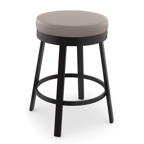 Amisco Clock Swivel Bar Stool