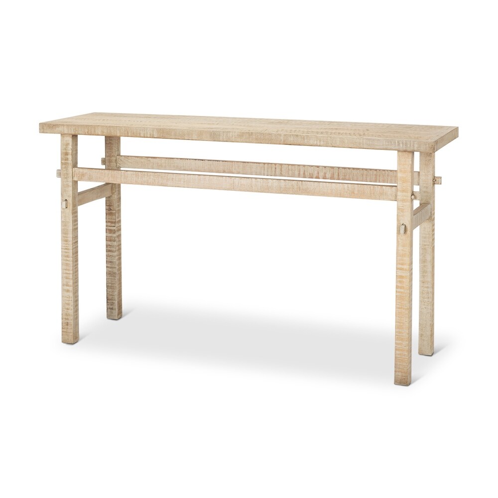 Rosie Small Blonde Wood Console Table