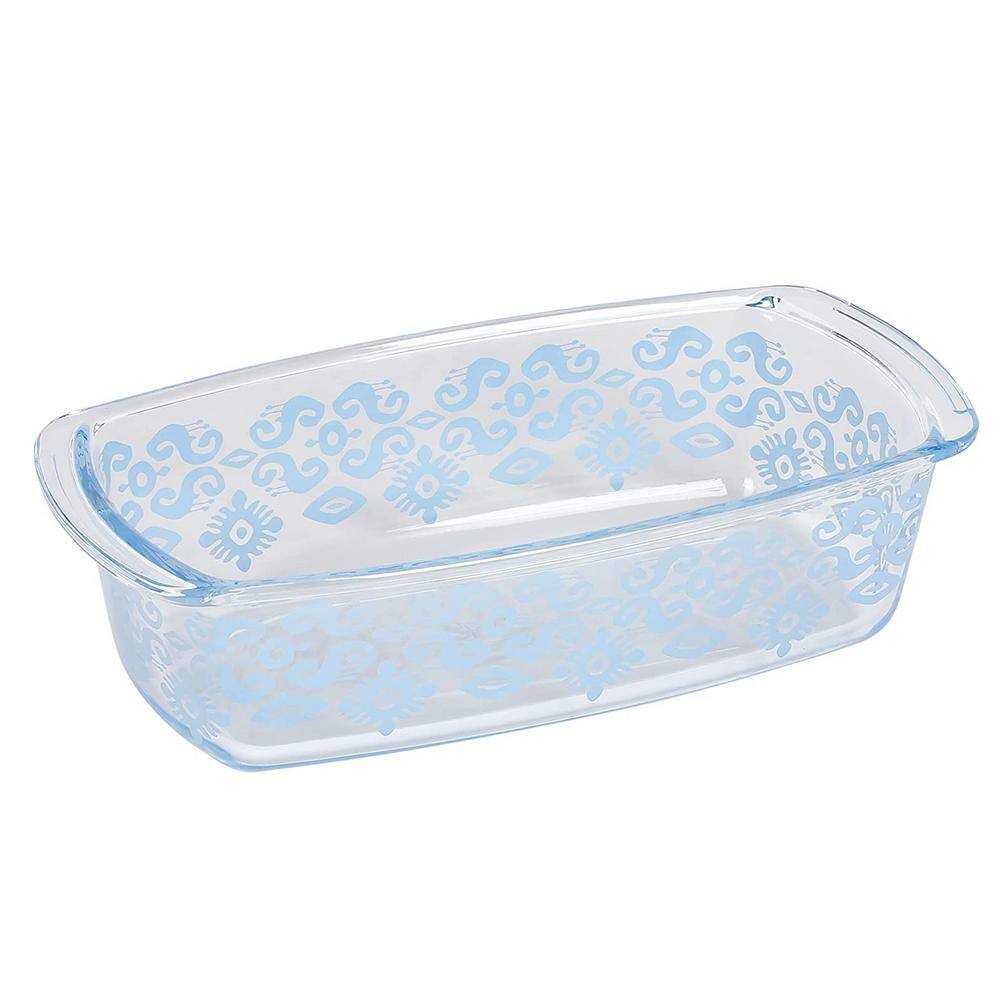 Spice BY TIA MOWRY 1.6 qt. Spicy Cloves Glass Loaf Pan 985119722M