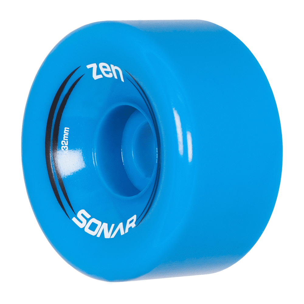 Riedell Skates Sonar Zen Outdoor Skate Wheels (Set of 4)