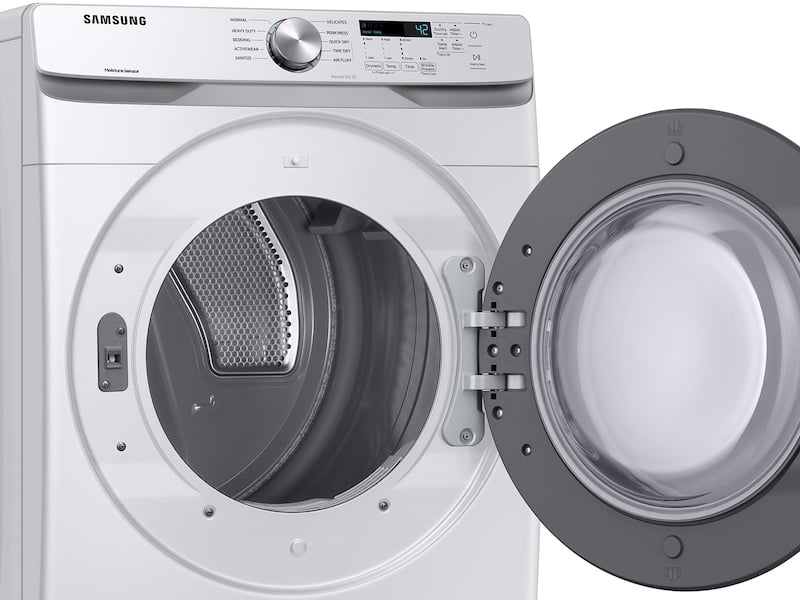 Samsung DVE45T6000W 7.5 Cu. Ft. Electric Dryer With Sensor Dry In White