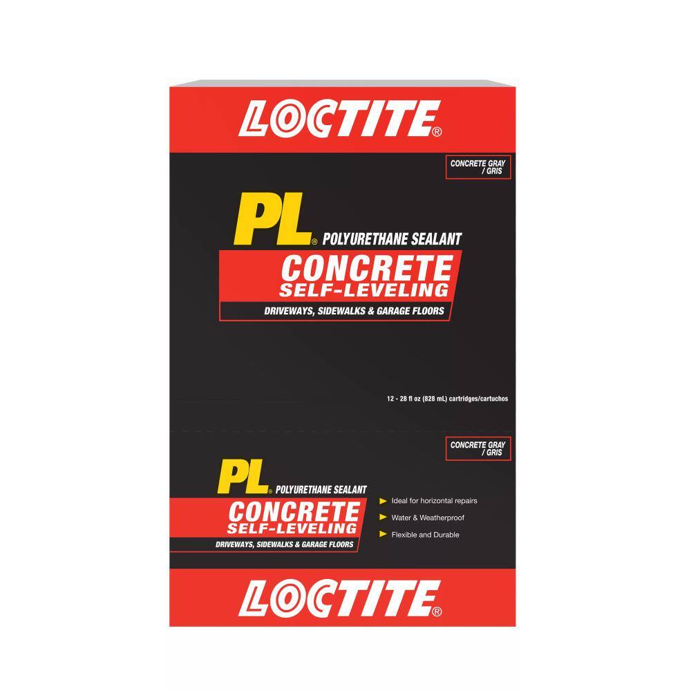 LOCTITE PL 28 oz. Gray Self-Leveling Concrete Sealant 1618172