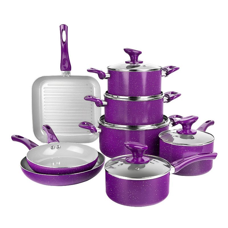 Granitestone Diamond Farmhouse 13-pc. Nonstick Cookware Set