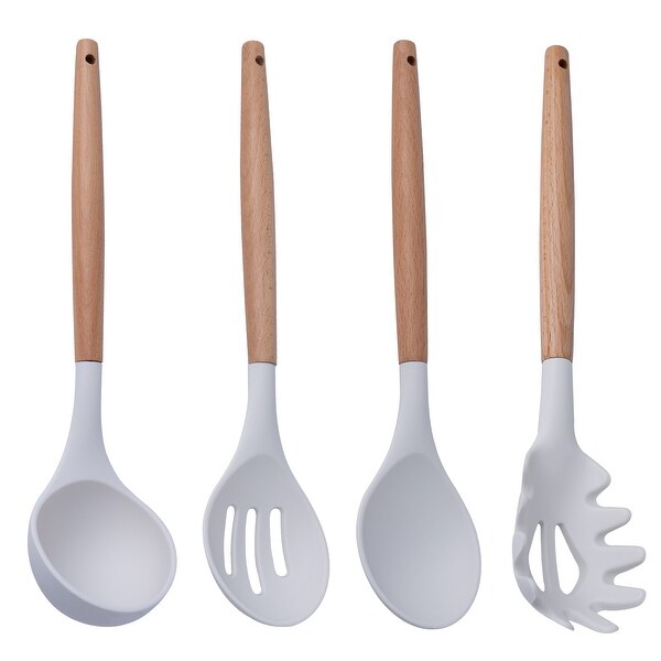 12-Piece Silicone Kitchen Utensils Set