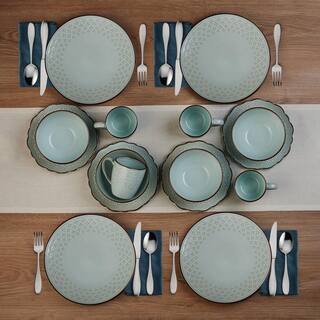 Pfaltzgraff 16-Piece Joanne White Stoneware Dinnerware Set (Service For 4) 5274258