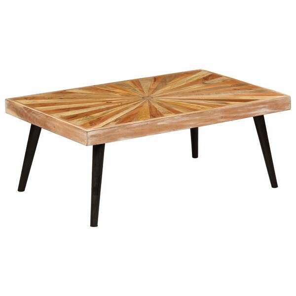 vidaXL Coffee Table Solid Mango Wood 35.4