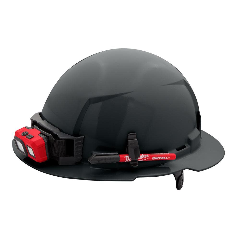 Milwaukee Gray Full Brim Hard Hat with 6pt Ratcheting Suspension Type 1 Class E 48-73-1135 from Milwaukee