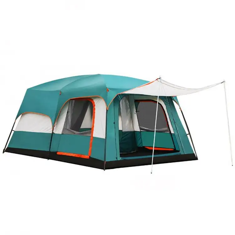 Large Luxury Waterproof Tents Camping Outdoor Automatic Foldable 8 Person Big Family Hiking Camping Tents With Entrance