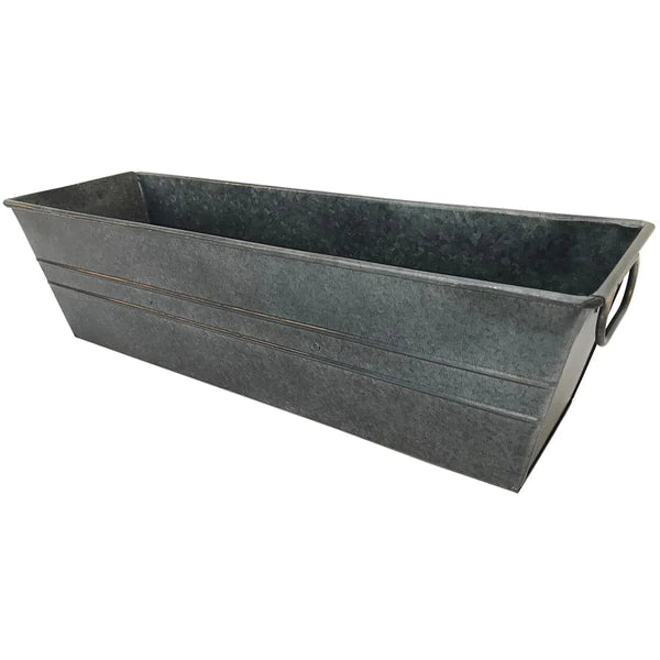 Galvanized Window Planter