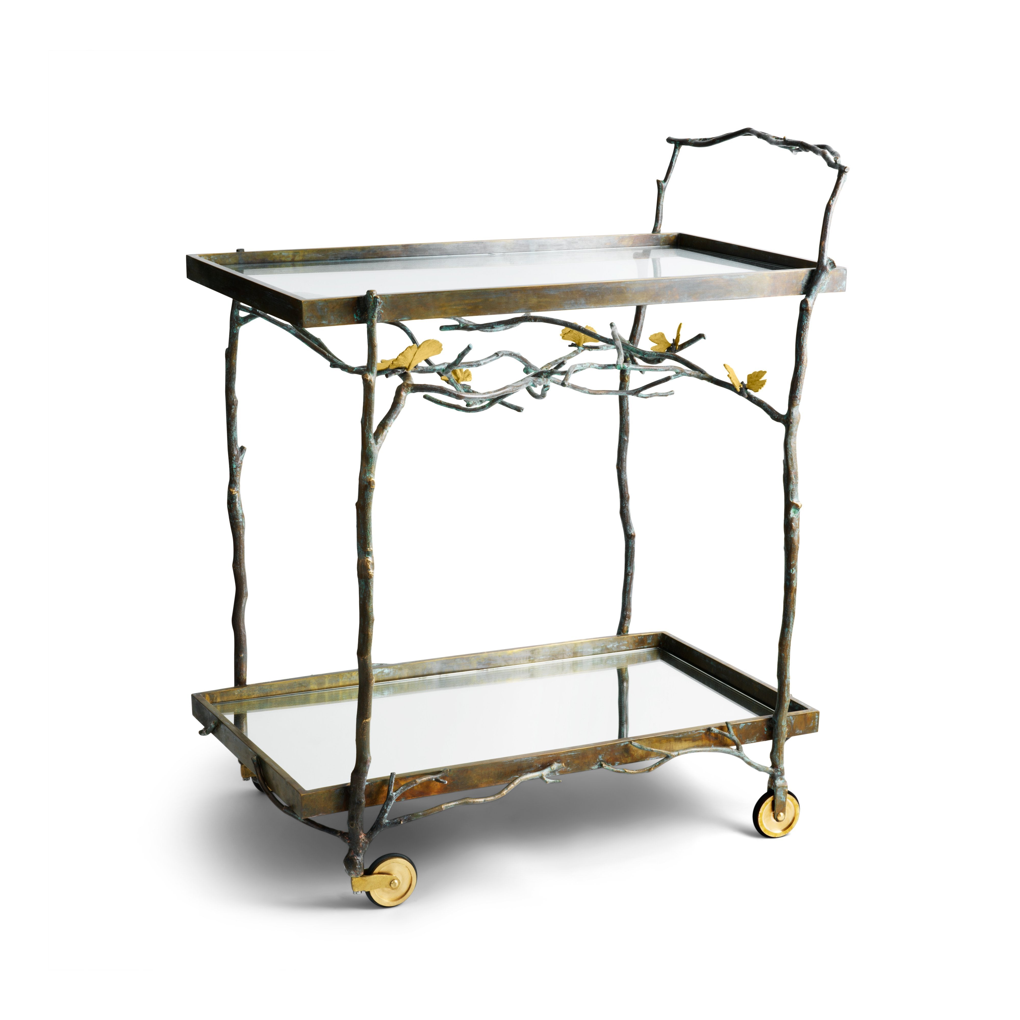 Butterfly Ginkgo Bar Cart