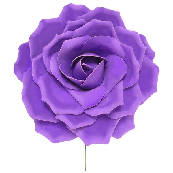 Set of 2 Large Foam Rose Stem Wall Decor Backdrop Art Crafts 20in