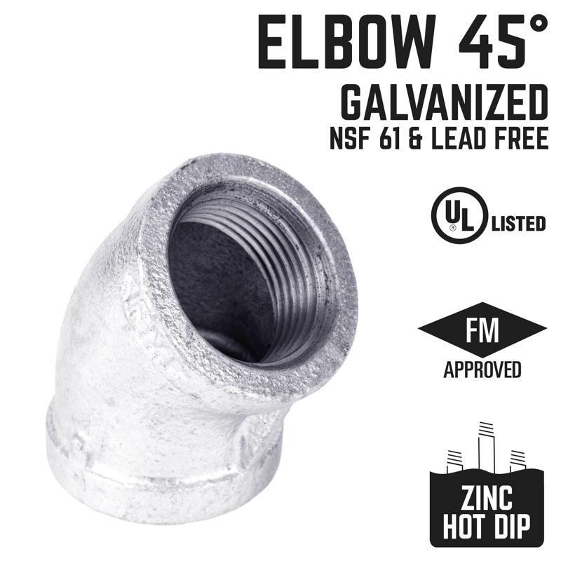 ELBOW 45 DEG 1-1/2