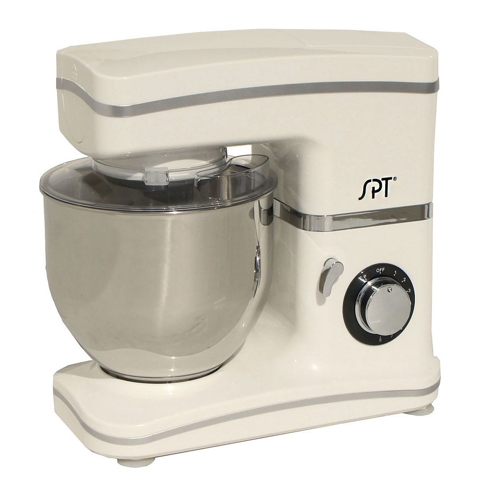 Sunpentown 8-Speed Stand Mixer - White