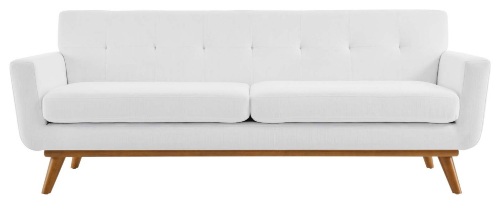 Sofa  Fabric  White  Modern  Living Lounge Room Hotel Lobby Hospitality   Modern   Sofas   by House Bound  Houzz