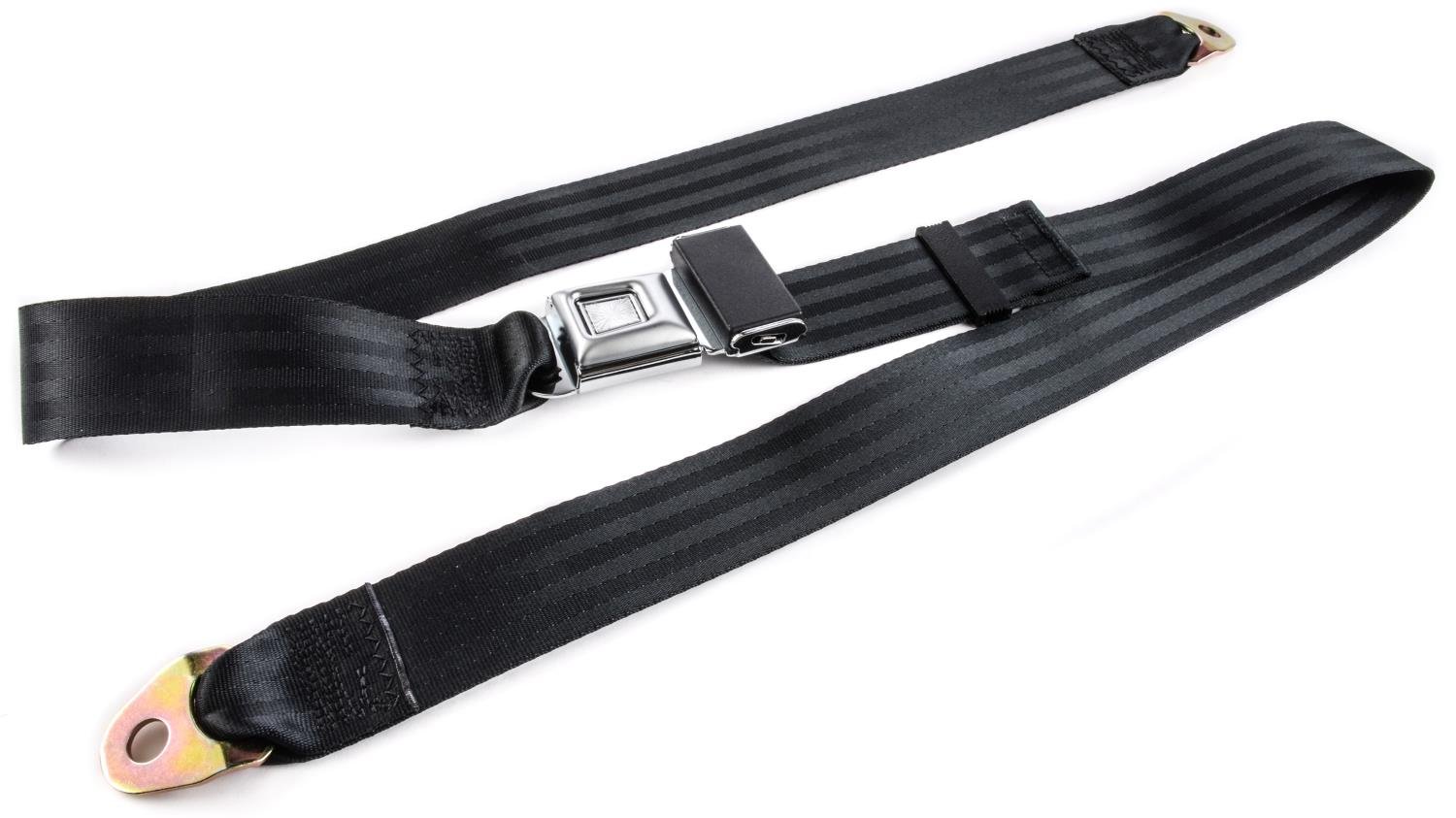 JEGS 70072 2-Point Non-Retractable Seat Belt Length: 74 in. Belt Width 1 7/8 in.