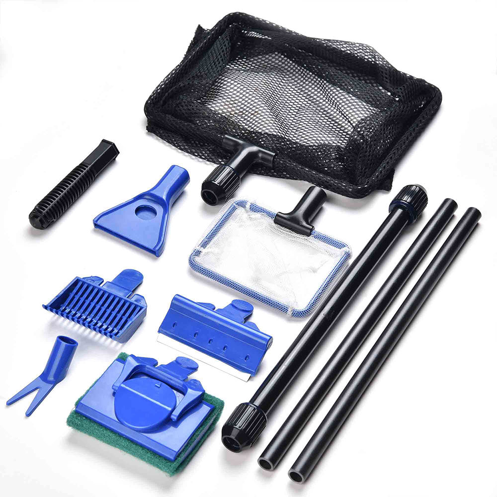 AquaBasik Aquarium Cleaning Tools Fish Tank Clean Kit 6 in 1