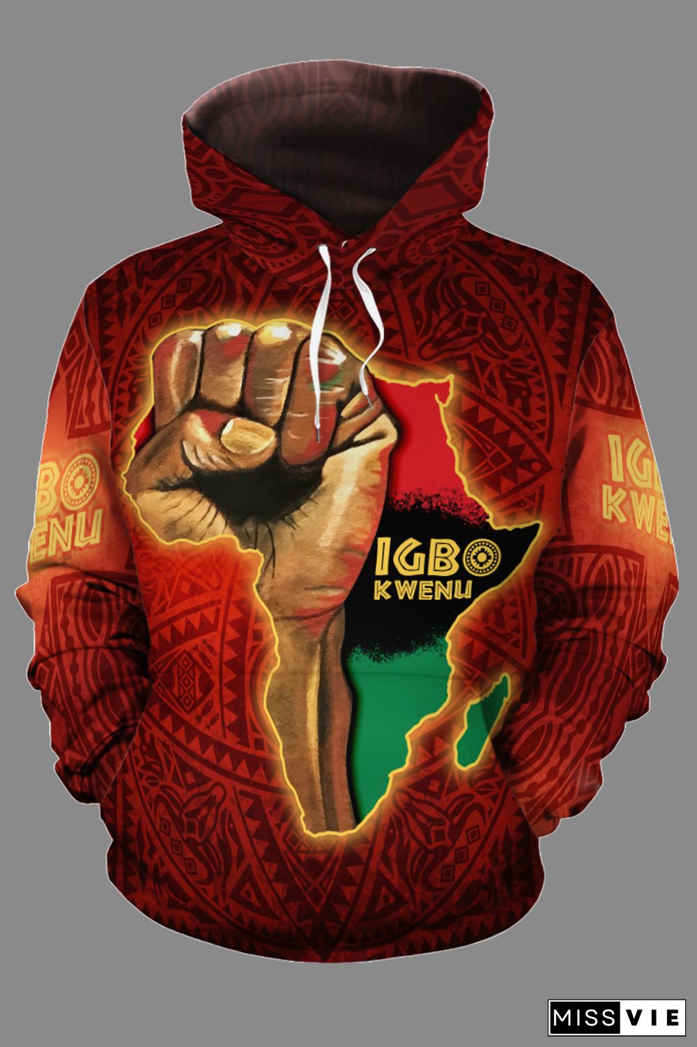 IGBO KWENU 3 ALL-OVER HOODIE