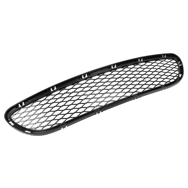 Unique Bargains Car Front Bumper Lower Center Grille Cover 51117198906 For Bmw 323i 2009 2011 Black 1pc