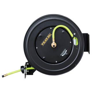 BLACK BULL 50 ft. Retractable Air Hose Reel with Auto Rewind AHAR50