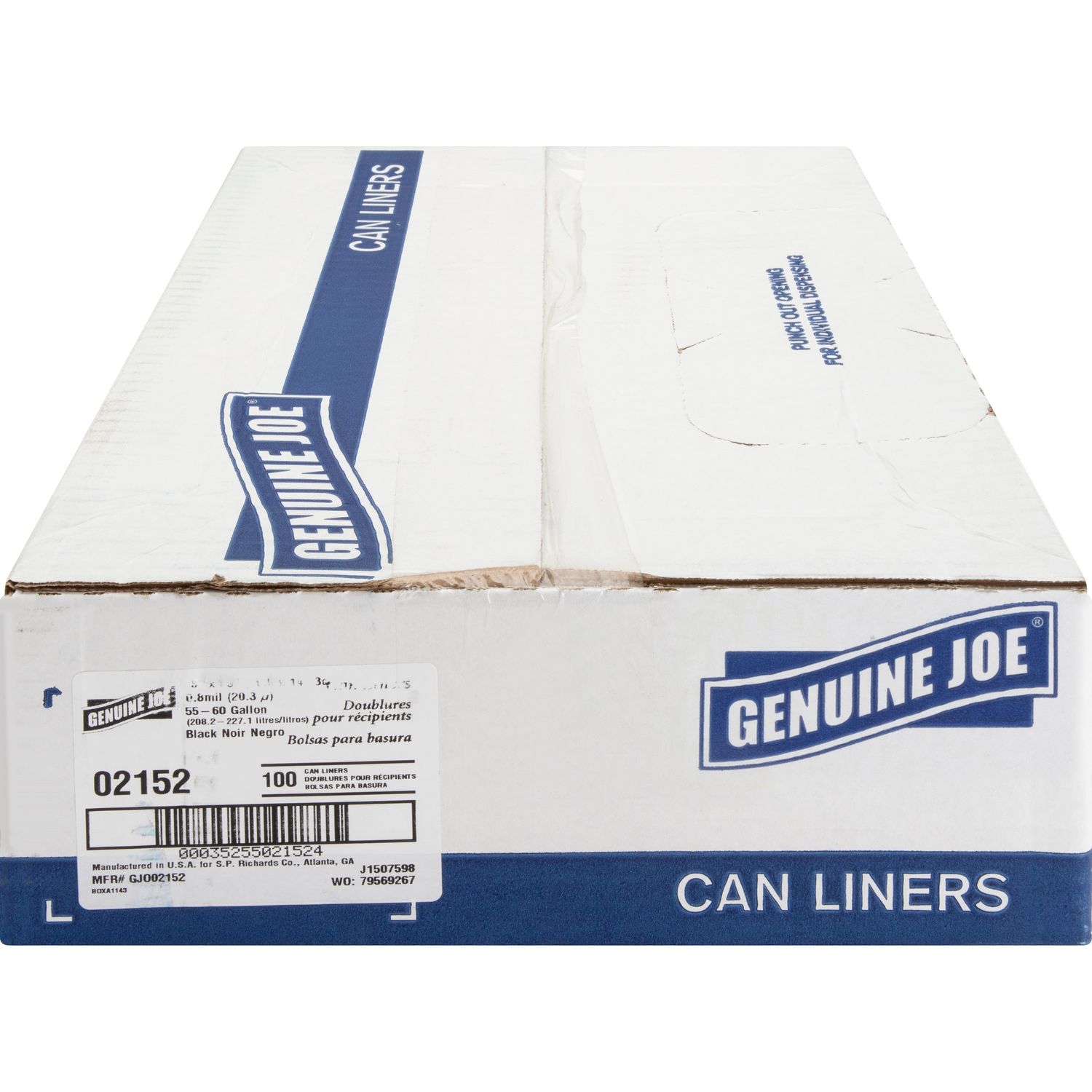 Linear Low Density Can Liners by Genuine Joe GJO02152