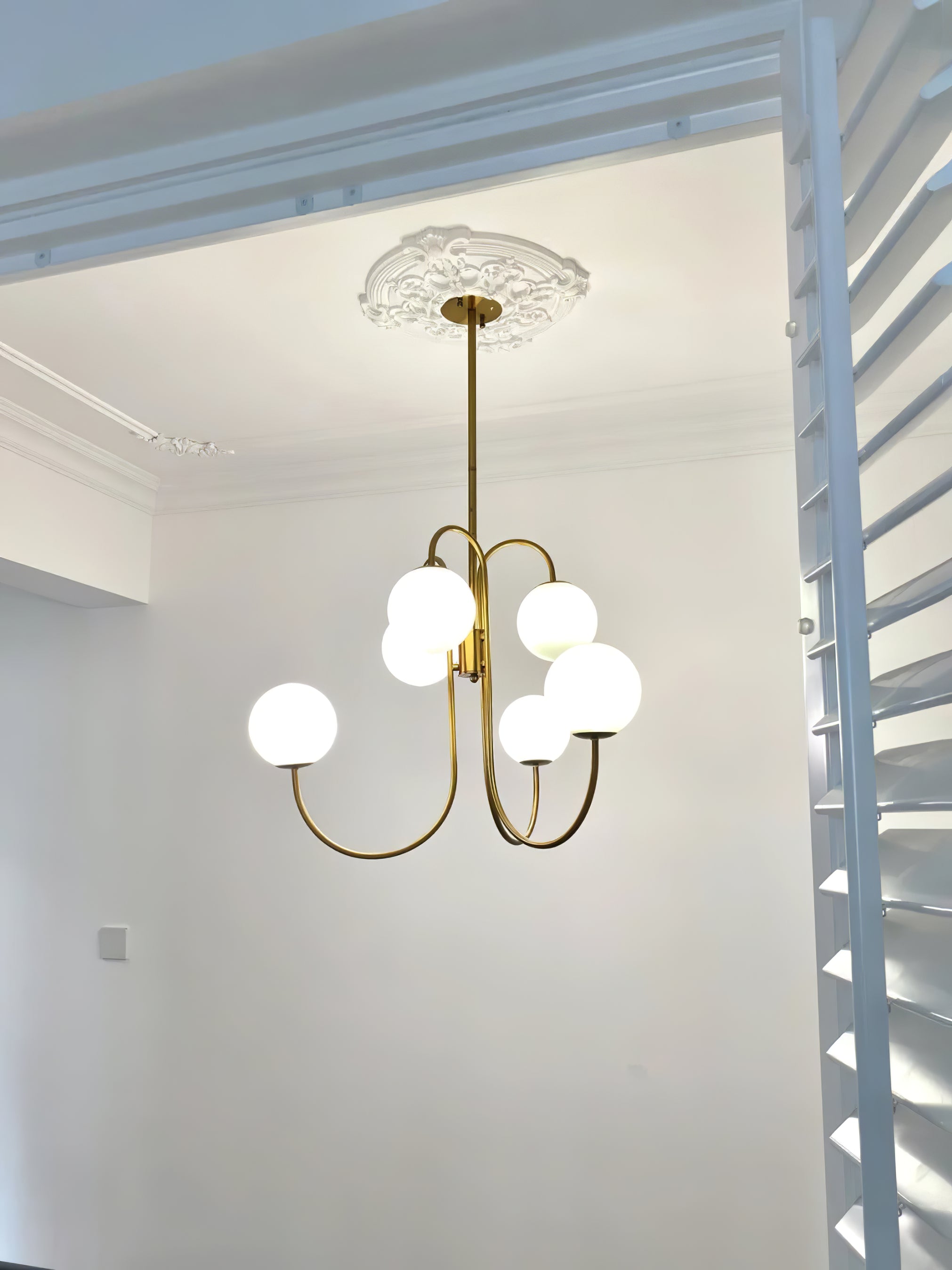 Gooseneck Chandelier