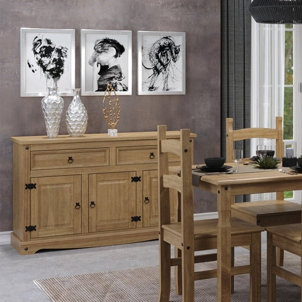 Wood Buffet Sideboard Corona Collection | Furniture Dash