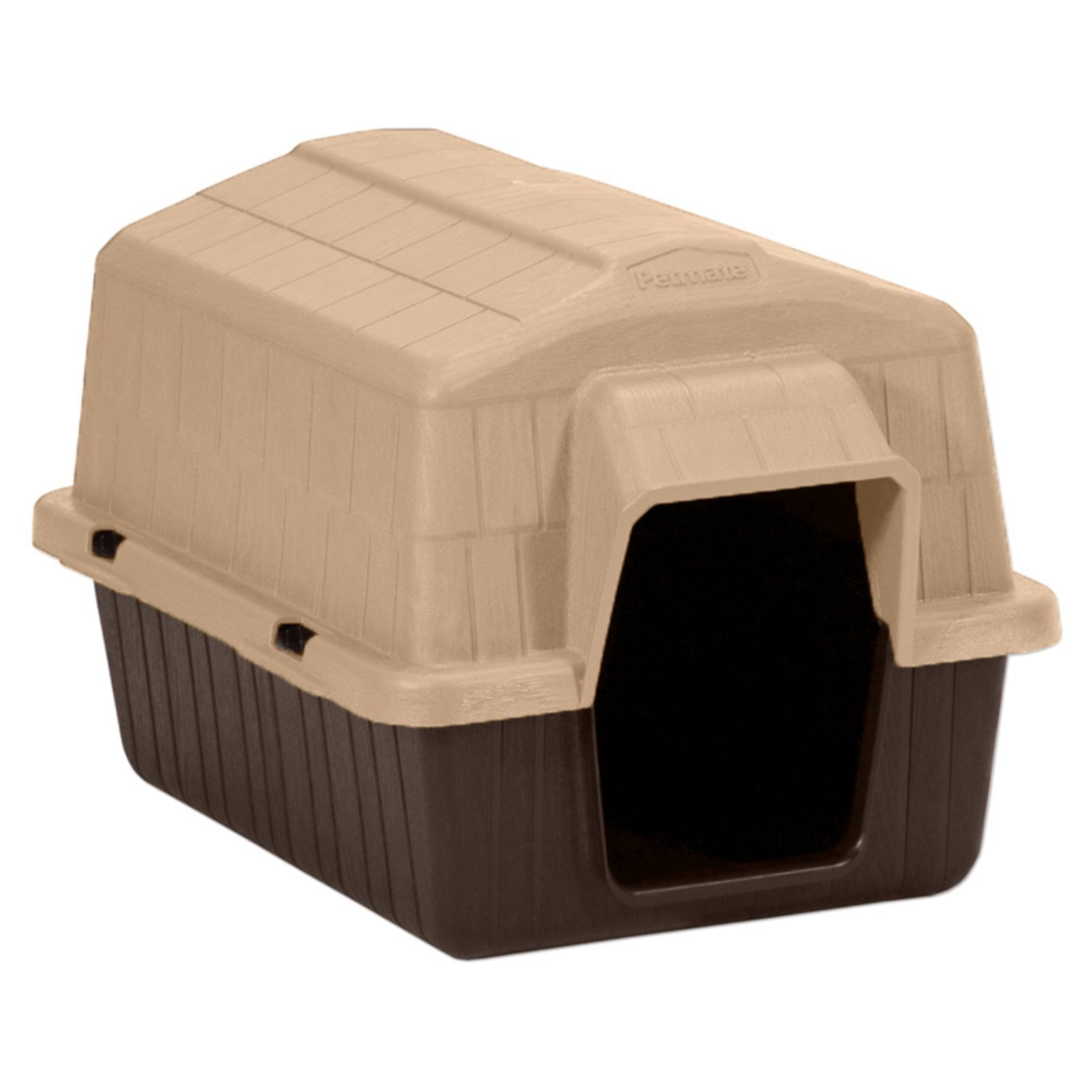 Petmate Aspen Pet Pet Barn 3 Plastic Dog House， Small， 26.5