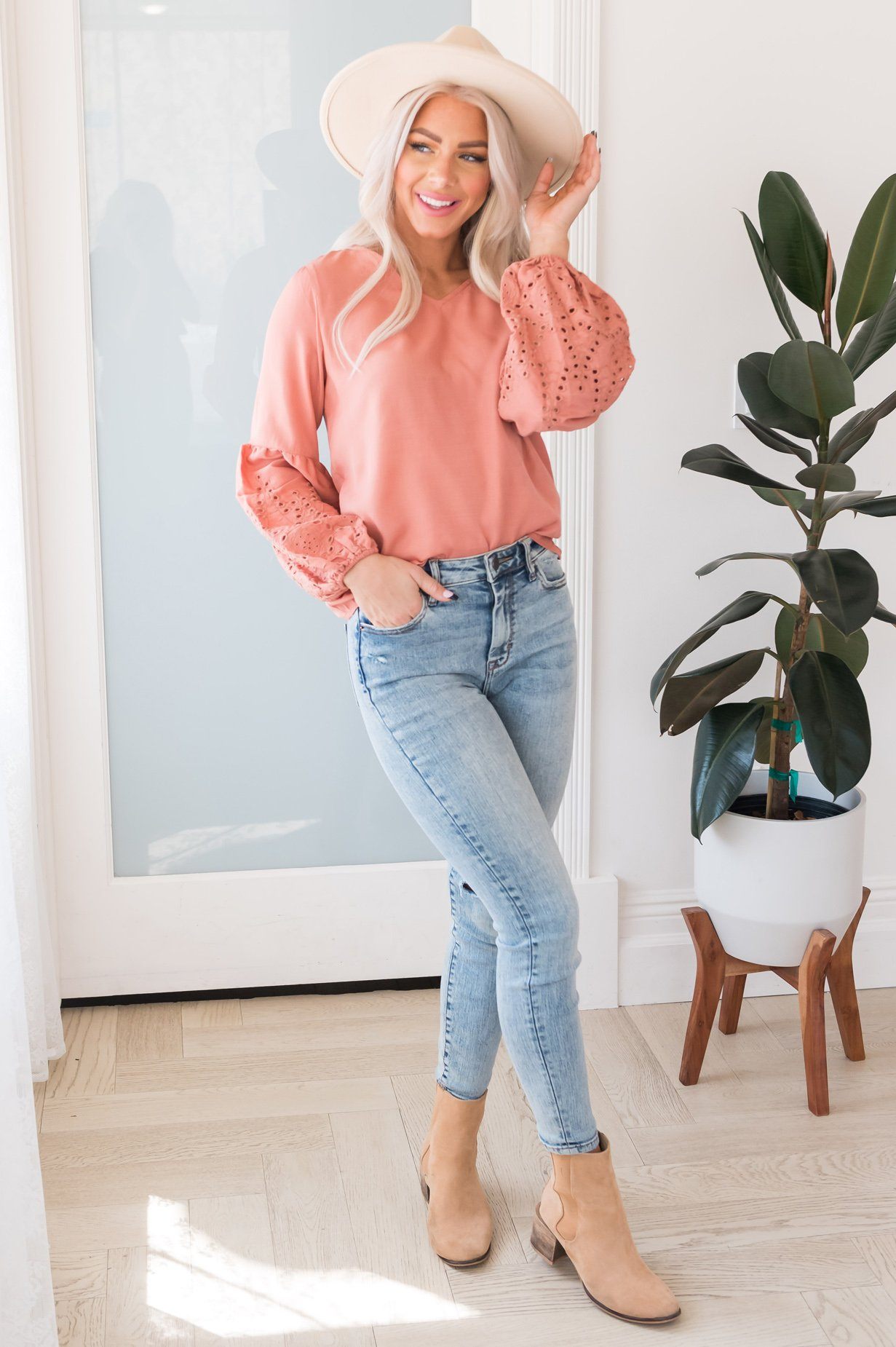 Daytime Dreamer Modest Blouse