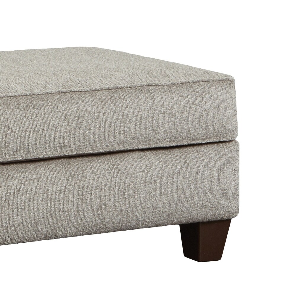 Roundhill Furniture Camero Fabric Cocktail Ottoman