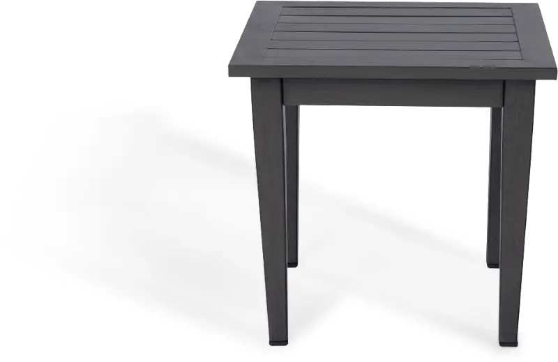 West Lake Gray Patio End Table