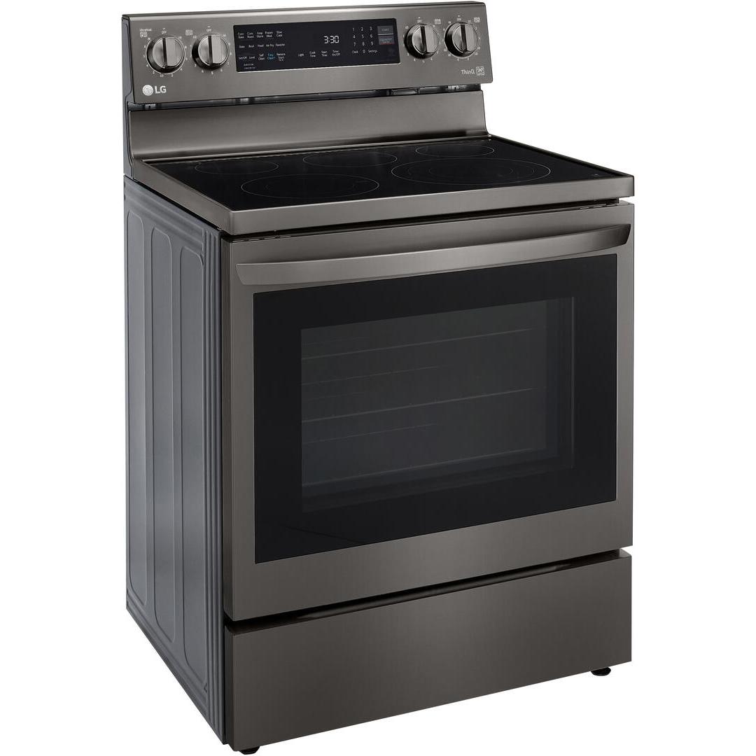 LG 30-inch, 6.3 cu.ft. Freestanding Electric Range with Wi-Fi Connectivity LREL6325D