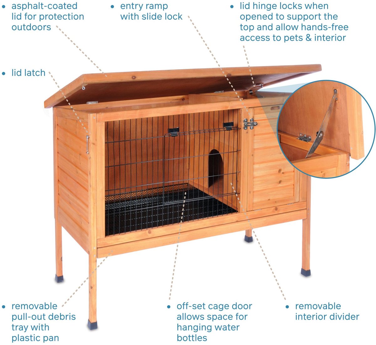 Prevue Pet Products Rabbit Hutch