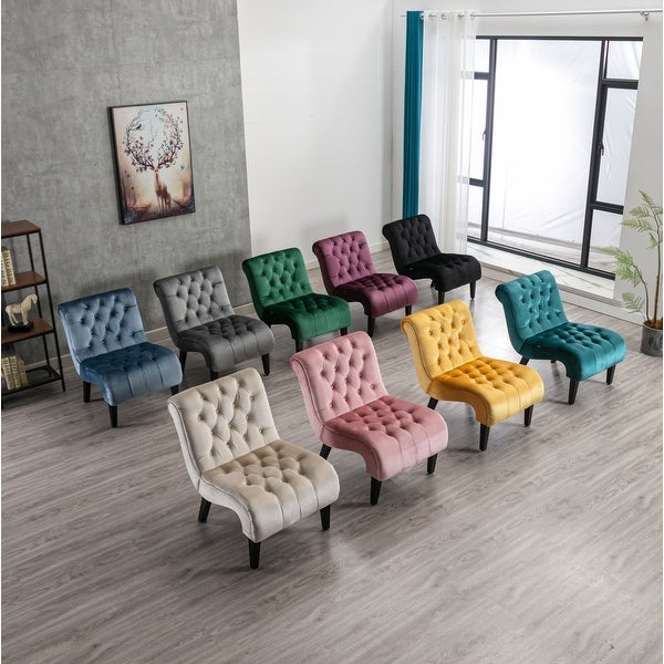 Velvet Living Room Accent Chair Leisure Chair