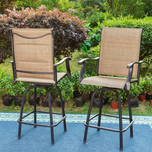 2pk Swivel Bar Height Stools Captiva Designs